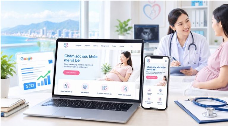 Dịch vụ thiết kế website cho phòng khám sản chuẩn SEO tại Nha Trang