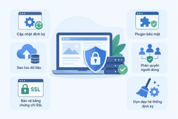 Bảo mật và bảo trì website