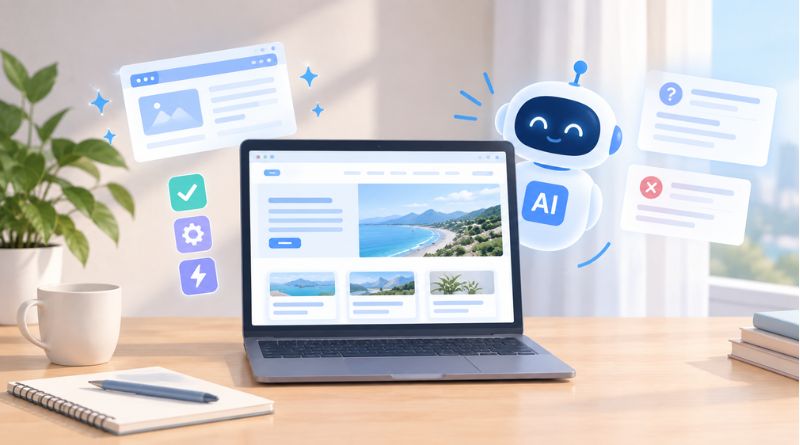 Có nên sử dụng website được thiết kế bằng AI không?