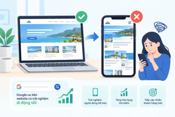 Chưa tối ưu tốt cho thiết bị di động