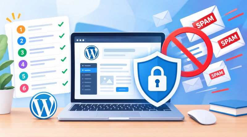 6 cách chống spam cho website Wordpress: Hướng dẫn từng bước
